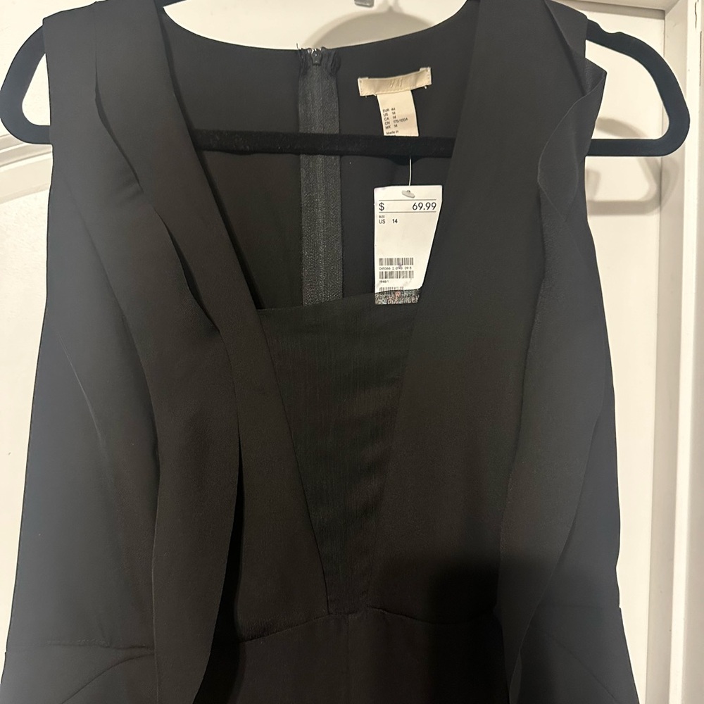 Elegant Sleeveless Black Jumpsuit